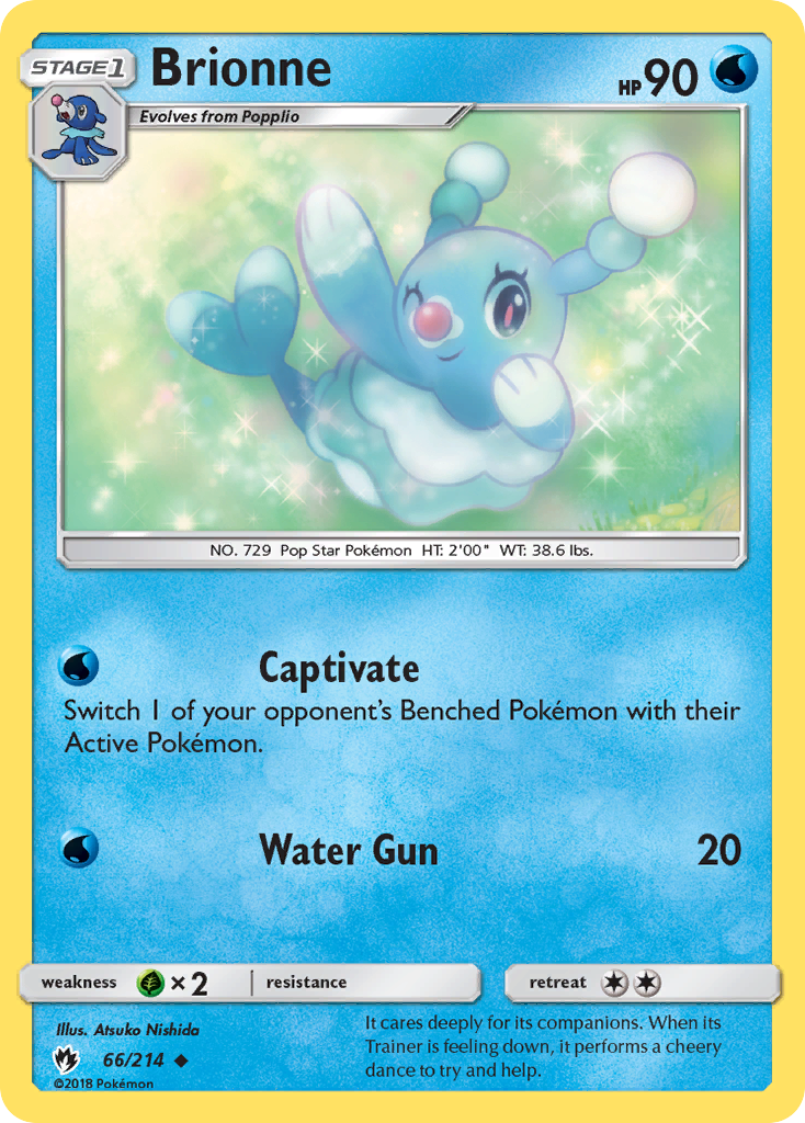 Brionne (66/214) [Sun & Moon: Lost Thunder] | Good Games Cannington