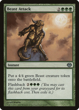 Beast Attack [Duel Decks: Garruk vs. Liliana] | Good Games Cannington