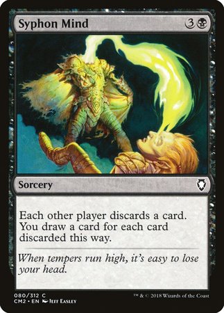 Syphon Mind [Commander Anthology Volume II] | Good Games Cannington