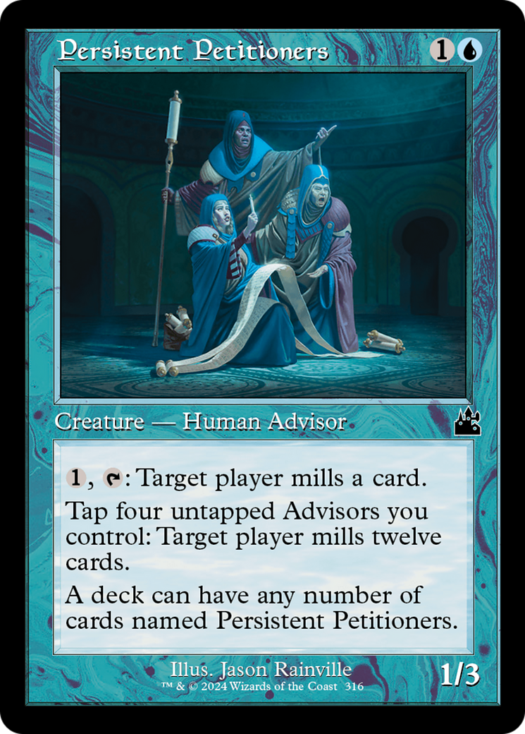 Persistent Petitioners (Retro Frame) [Ravnica Remastered] | Good Games Cannington