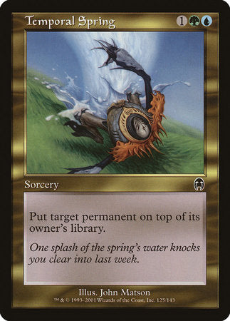 Temporal Spring [Apocalypse] | Good Games Cannington