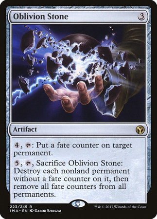 Oblivion Stone [Iconic Masters] | Good Games Cannington