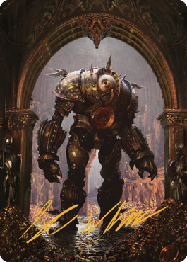 Marut Art Card (Gold-Stamped Signature) [Commander Legends: Battle for Baldur's Gate Art Series] | Good Games Cannington