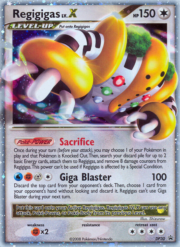 Regigigas LV.X (DP30) [Diamond & Pearl: Black Star Promos] | Good Games Cannington
