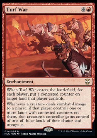 Turf War (Promo Pack) [Streets of New Capenna Commander Promos] | Good Games Cannington