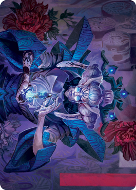 Tameshi, Reality Architect 1 Art Card [Kamigawa: Neon Dynasty Art Series] | Good Games Cannington