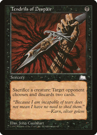 Tendrils of Despair [Weatherlight] | Good Games Cannington