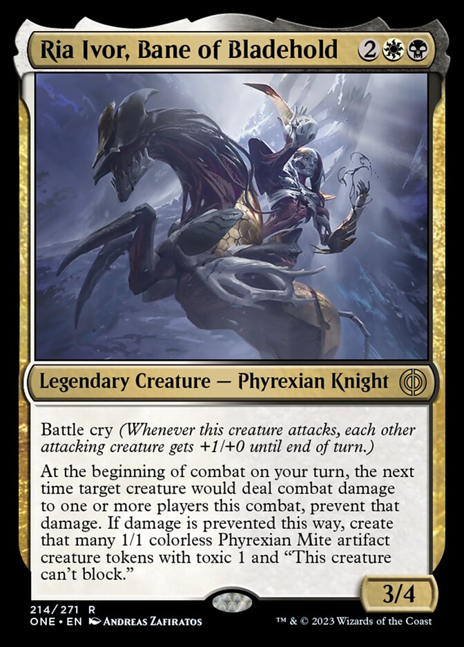 Ria Ivor, Bane of Bladehold [Phyrexia: All Will Be One] | Good Games Cannington