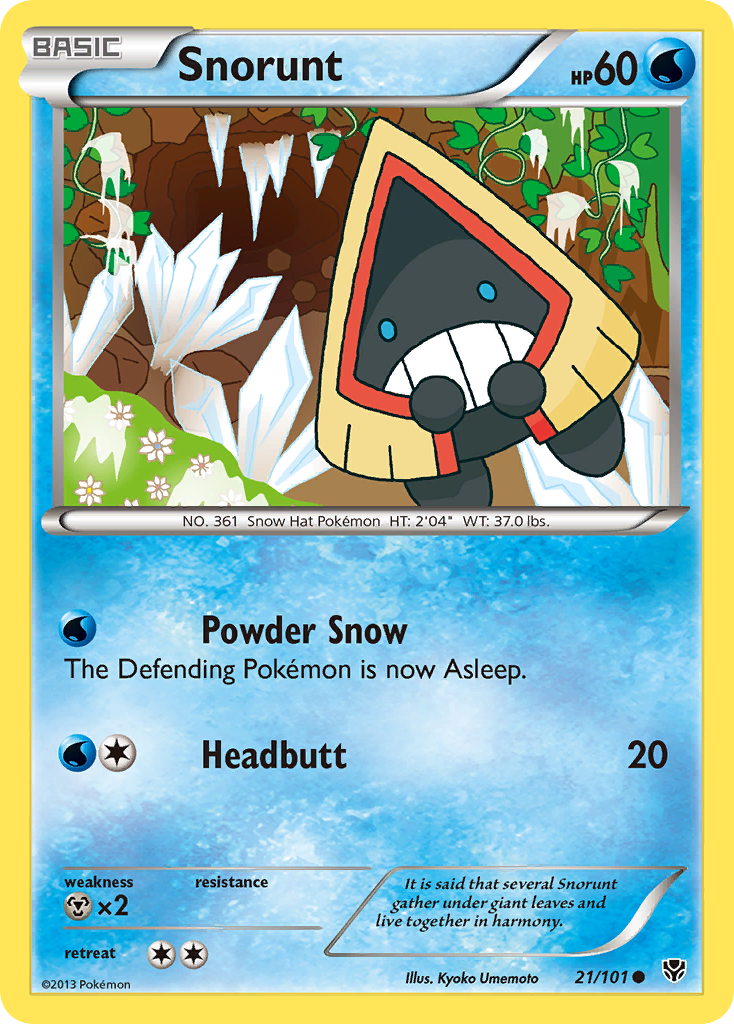 Snorunt (21/101) [Black & White: Plasma Blast] | Good Games Cannington