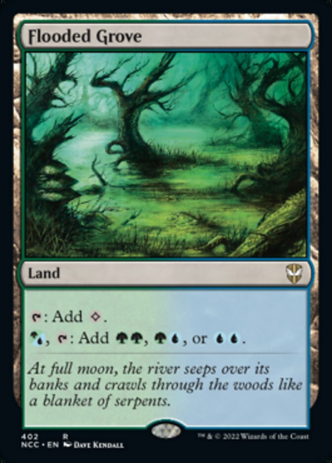 Flooded Grove [Streets of New Capenna Commander] | Good Games Cannington