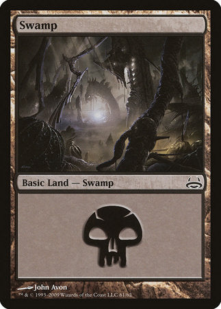 Swamp (61) [Duel Decks: Divine vs. Demonic] | Good Games Cannington
