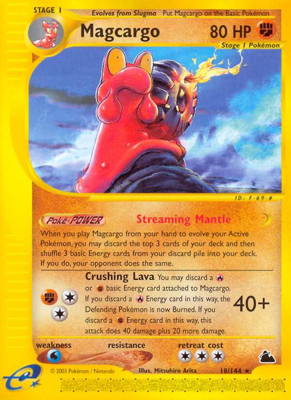 Magcargo (18/144) [Skyridge] | Good Games Cannington