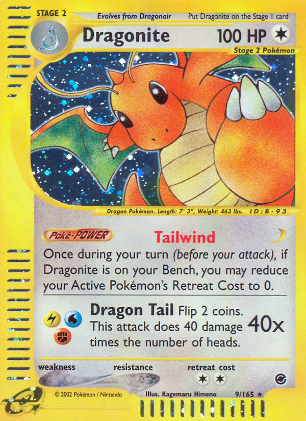Dragonite (9/165) [Expedition: Base Set] | Good Games Cannington