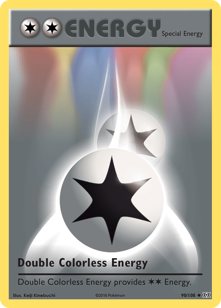 Double Colorless Energy (90/108) [XY: Evolutions] | Good Games Cannington