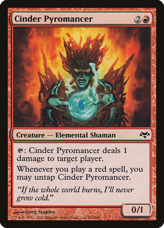 Cinder Pyromancer [Eventide] | Good Games Cannington