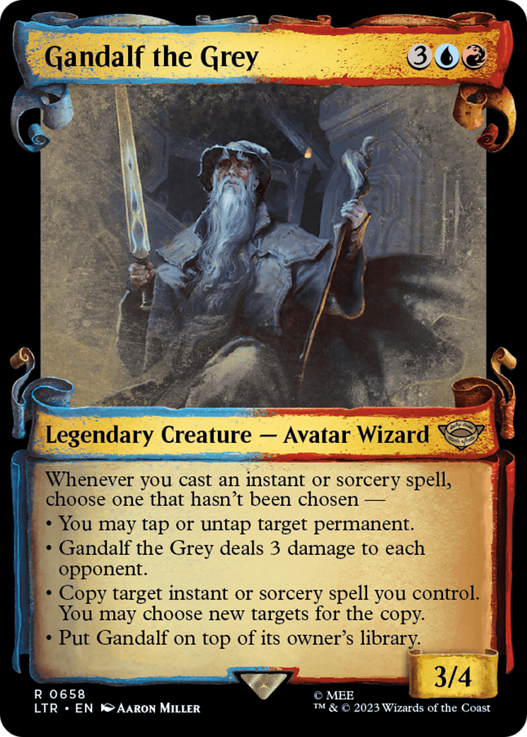 Gandalf the Grey [The Lord of the Rings: Tales of Middle-Earth Showcase Scrolls] | Good Games Cannington