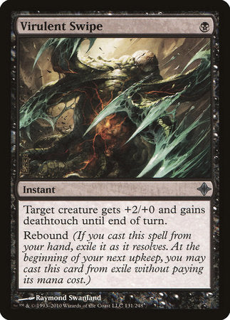 Virulent Swipe [Rise of the Eldrazi] | Good Games Cannington