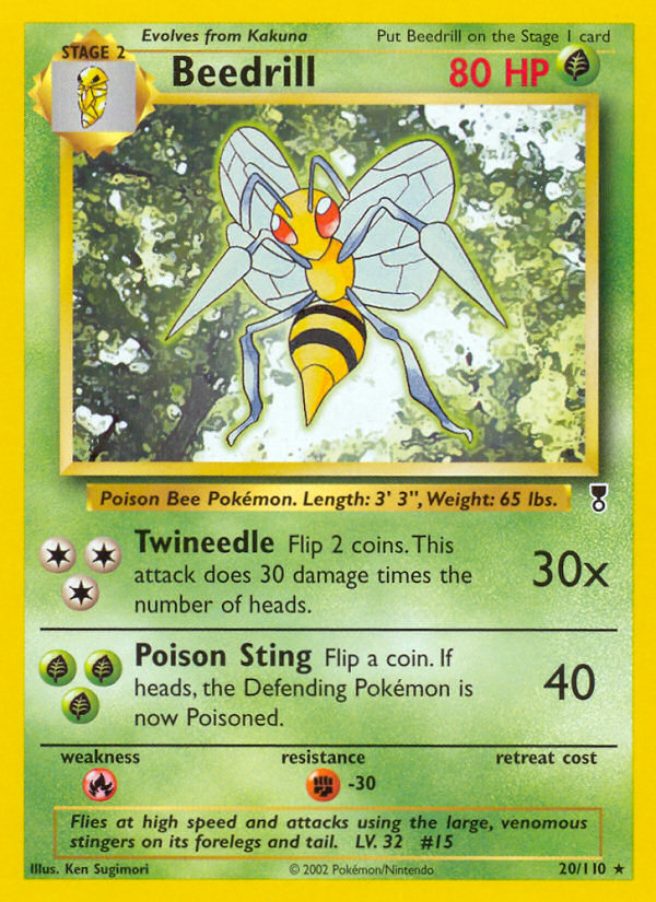 Beedrill (20/110) [Legendary Collection] | Good Games Cannington