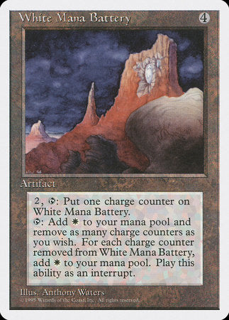 White Mana Battery [Fourth Edition] | Good Games Cannington