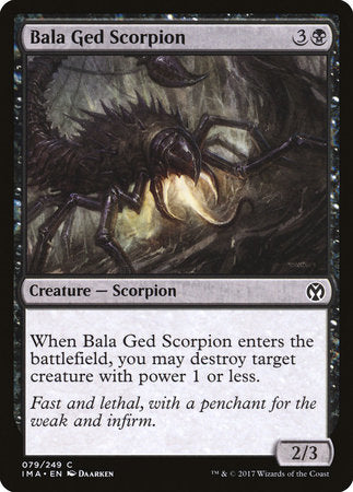 Bala Ged Scorpion [Iconic Masters] | Good Games Cannington