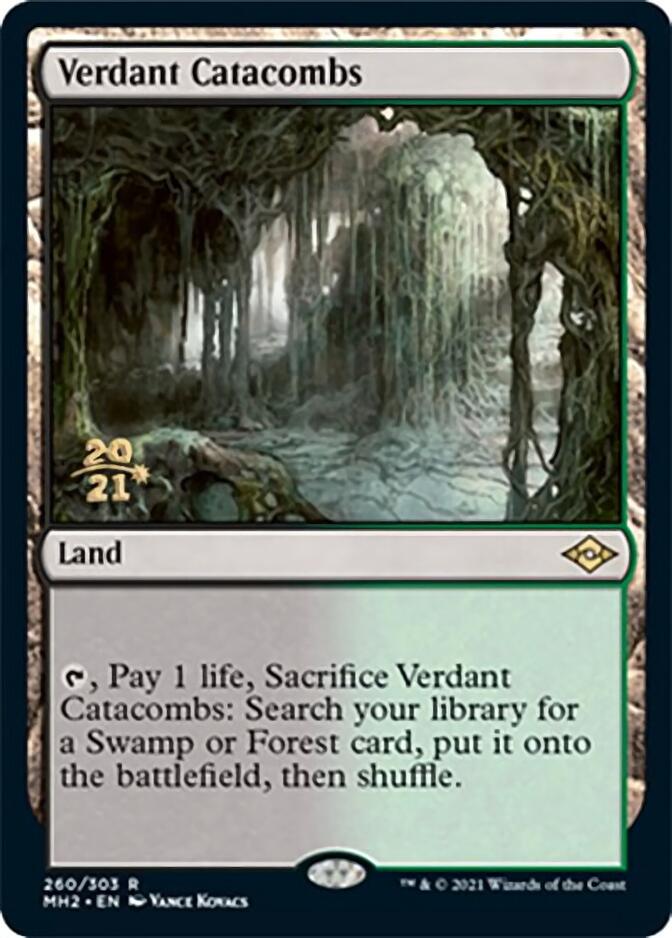 Verdant Catacombs [Modern Horizons 2 Prerelease Promos] | Good Games Cannington