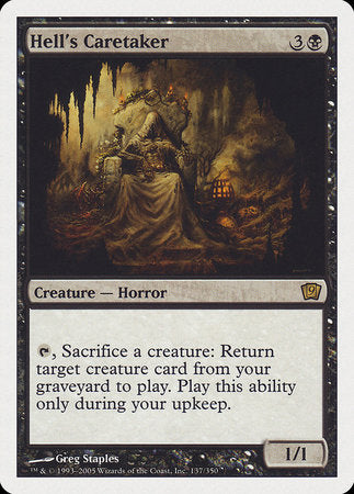 Hell's Caretaker [Ninth Edition] | Good Games Cannington