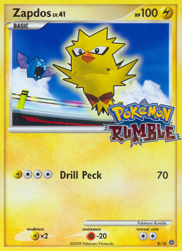 Zapdos (8/16) [Pokémon Rumble] | Good Games Cannington