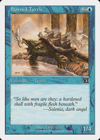 Horned Turtle [Classic Sixth Edition] | Good Games Cannington