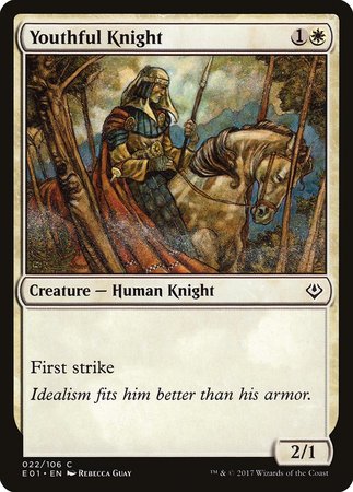 Youthful Knight [Archenemy: Nicol Bolas] | Good Games Cannington
