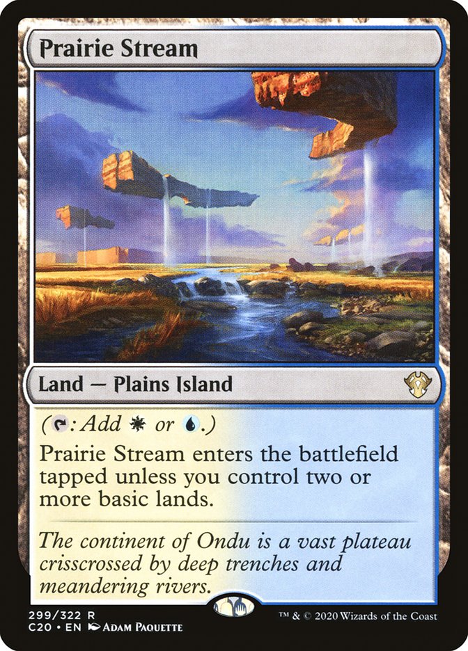 Prairie Stream [Commander 2020] | Good Games Cannington