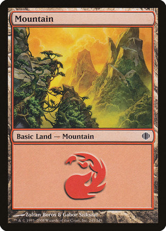 Mountain (245) [Shards of Alara] | Good Games Cannington