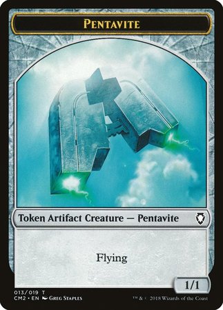 Pentavite Token [Commander Anthology Volume II Tokens] | Good Games Cannington