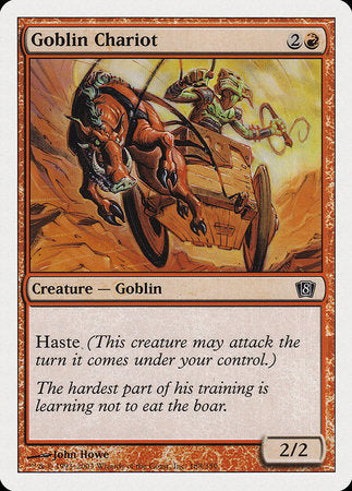 Goblin Chariot [Eighth Edition] | Good Games Cannington