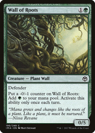 Wall of Roots [Iconic Masters] | Good Games Cannington