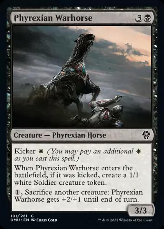 Phyrexian Warhorse [Dominaria United] | Good Games Cannington