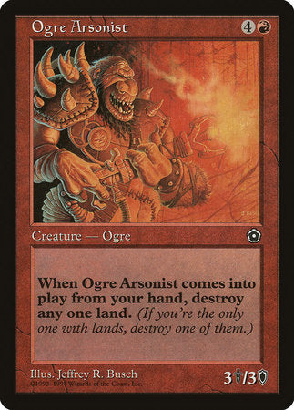 Ogre Arsonist [Portal Second Age] | Good Games Cannington