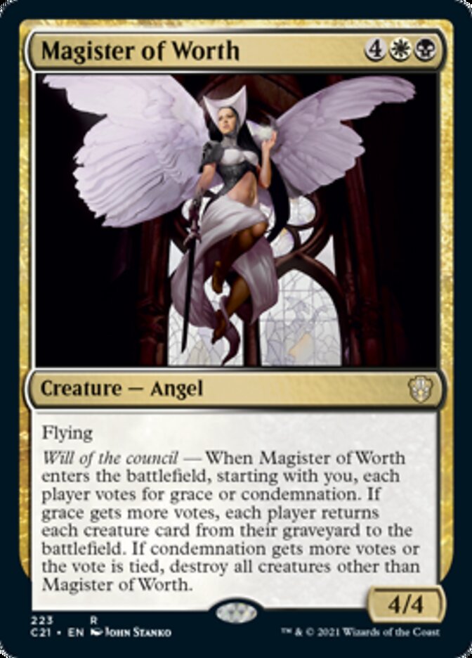 Magister of Worth [Commander 2021] | Good Games Cannington