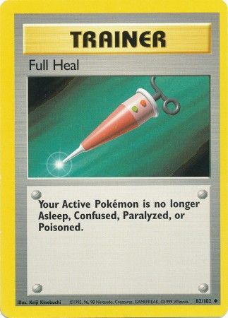 Full Heal (82/102) [Base Set Unlimited] | Good Games Cannington