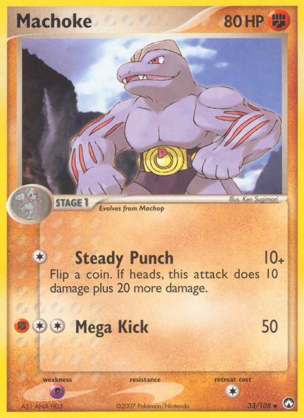Machoke (33/108) [EX: Power Keepers] | Good Games Cannington