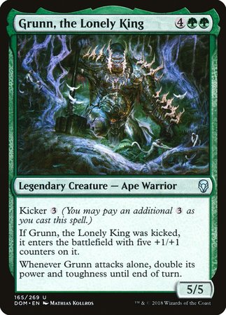 Grunn, the Lonely King [Dominaria] | Good Games Cannington