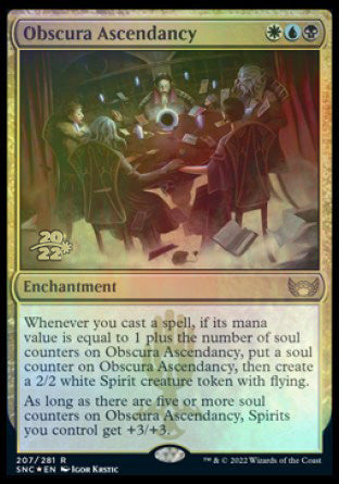 Obscura Ascendancy [Streets of New Capenna Prerelease Promos] | Good Games Cannington