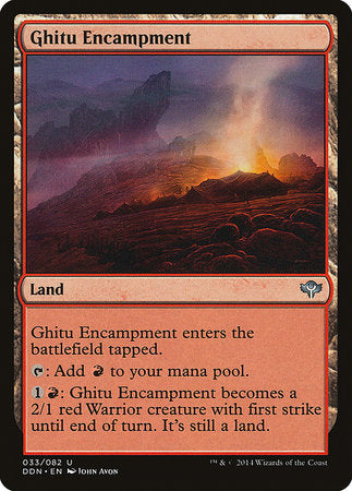 Ghitu Encampment [Duel Decks: Speed vs. Cunning] | Good Games Cannington