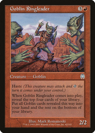 Goblin Ringleader [Apocalypse] | Good Games Cannington