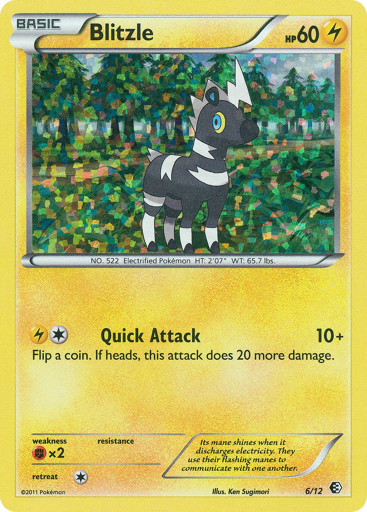 Blitzle (6/12) [McDonald's Promos: 2011 Collection] | Good Games Cannington