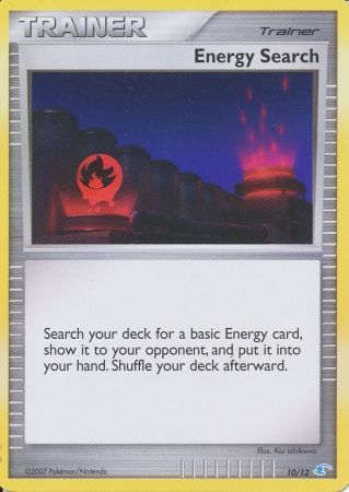 Energy Search (10/12) [Diamond & Pearl: Trainer Kit - Manaphy] | Good Games Cannington