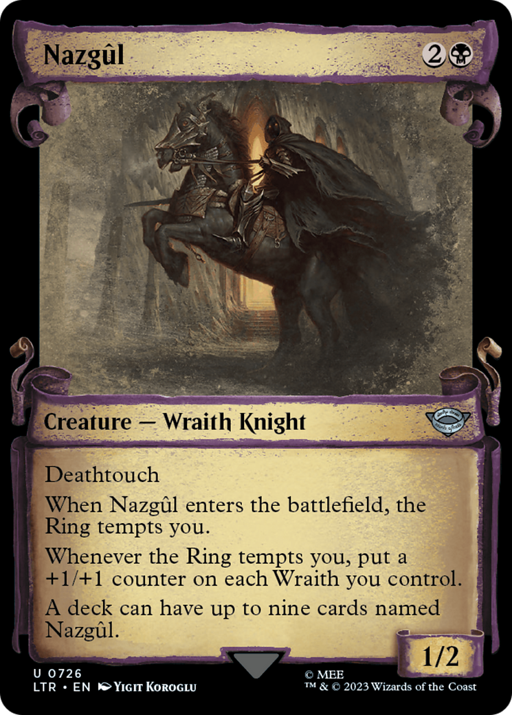Nazgul (0726) [The Lord of the Rings: Tales of Middle-Earth Showcase Scrolls] | Good Games Cannington