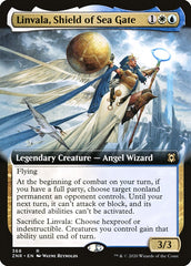 Linvala, Shield of Sea Gate (Extended Art) [Zendikar Rising] | Good Games Cannington