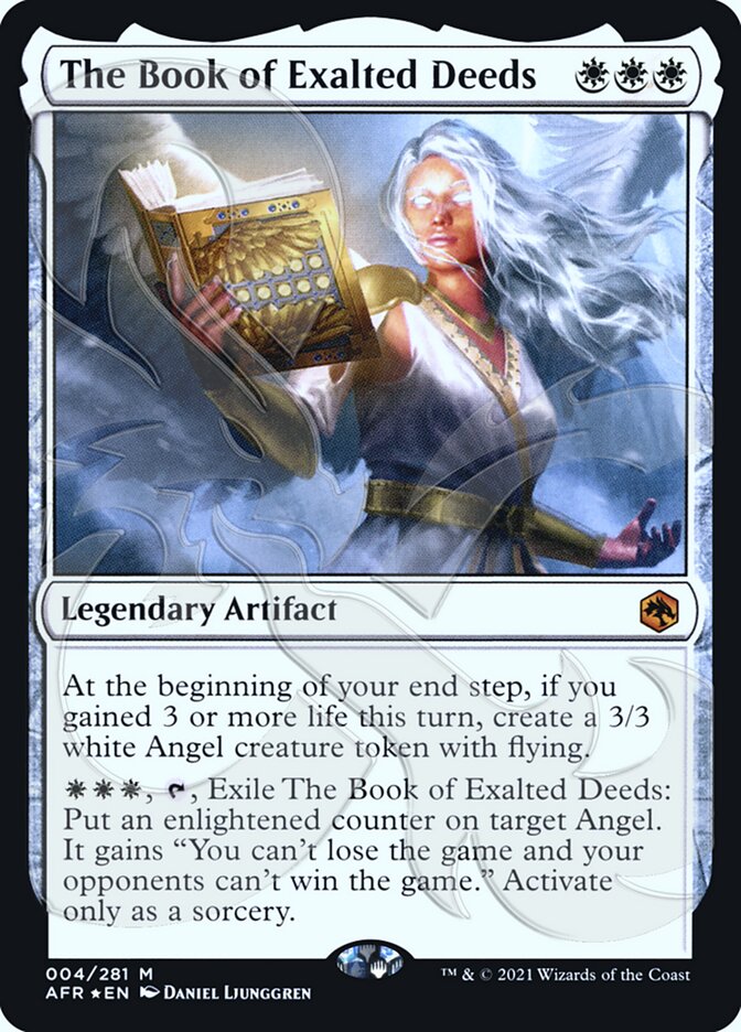 The Book of Exalted Deeds (Ampersand Promo) [Dungeons & Dragons: Adventures in the Forgotten Realms Promos] | Good Games Cannington