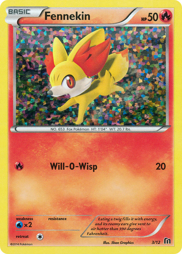 Fennekin (3/12) [McDonald's Promos: 2014 Collection] | Good Games Cannington