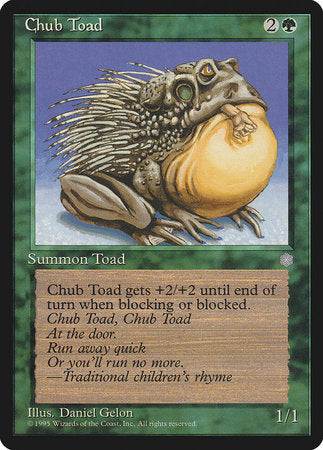 Chub Toad [Ice Age] | Good Games Cannington